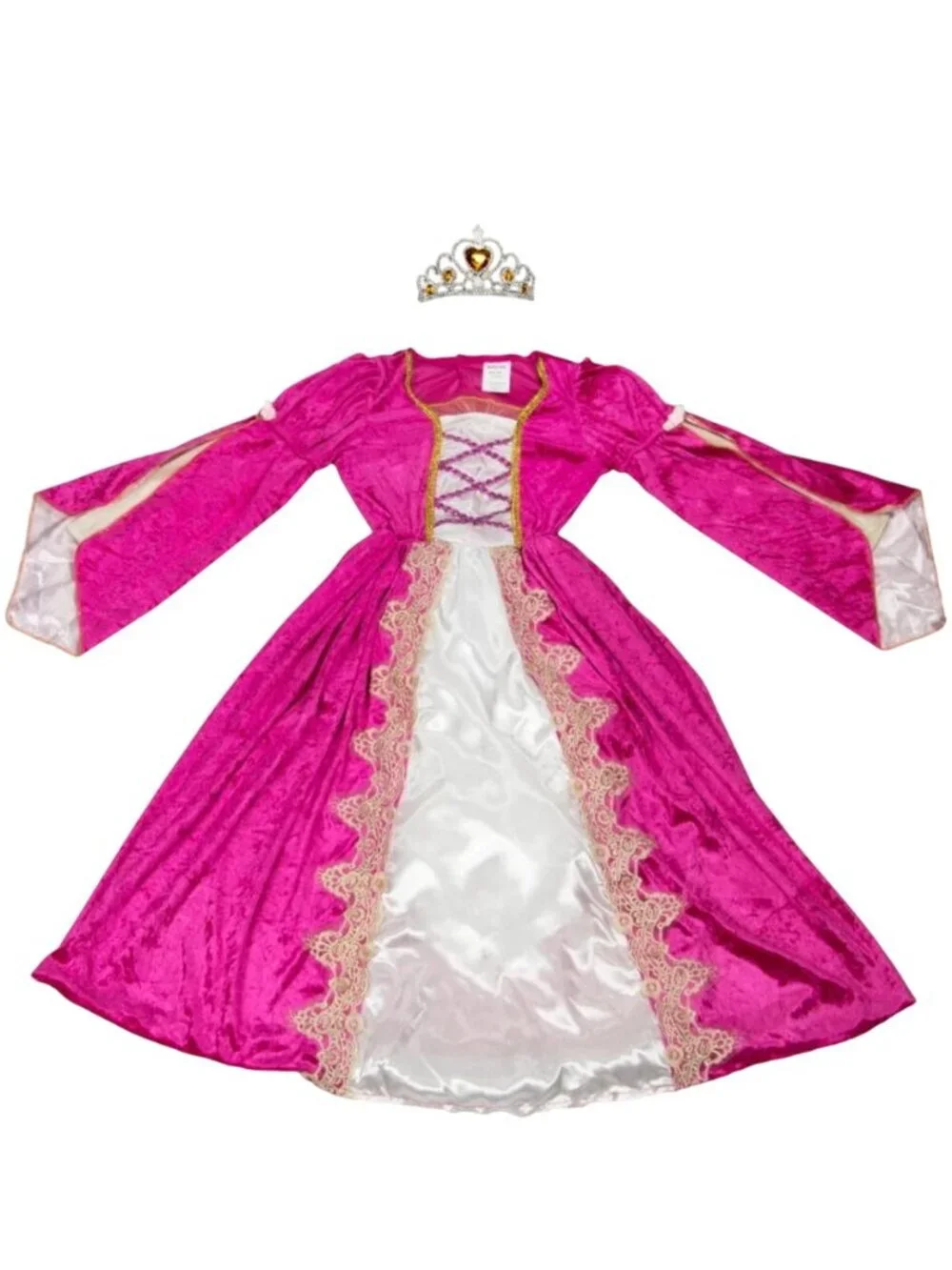 NWT Hauntlook Girl's Regal Queen Halloween Costume Size 5-6 Holiday Party